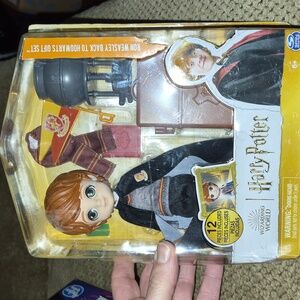 Harry Potter Ron Weasley Doll with Gryffindor Accessories